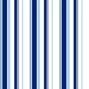 Tapeta Niebiesko - Białe Pionowe Paski - obrazek 2