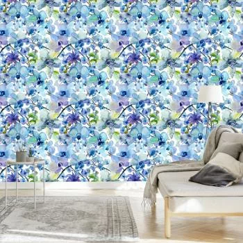 Tapeta Malowane Akwarelą Orchidee