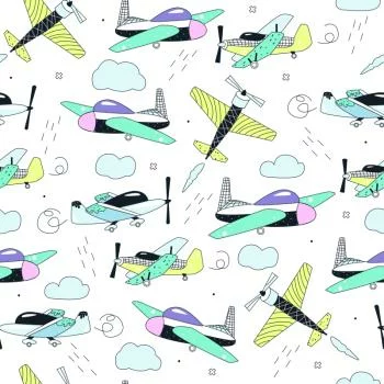 Tapeta Samoloty Jak Z Kreskówki - obrazek 2