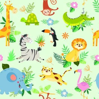 Tapeta Zwierzęta Safari - obrazek 2