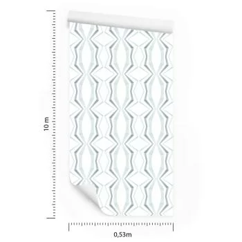Tapeta Nowoczesne Geometryczne Wzory - Efekt 3D - obrazek 3