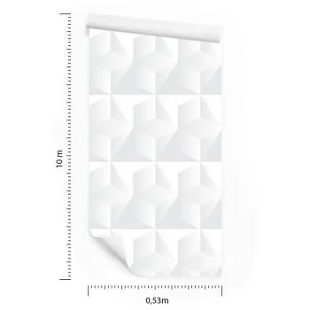 Tapeta Geometryczna - Sześciany - obrazek 3