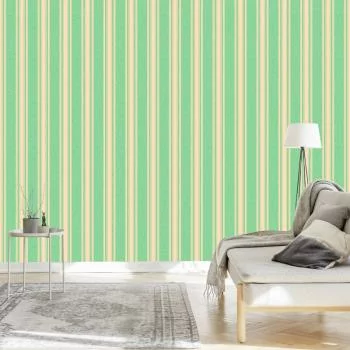 Tapeta Paski Retro I Ornamenty W Stylu Wschodnim