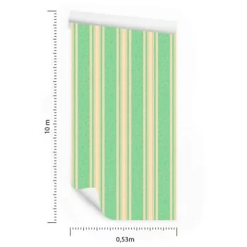 Tapeta Paski Retro I Ornamenty W Stylu Wschodnim - obrazek 3
