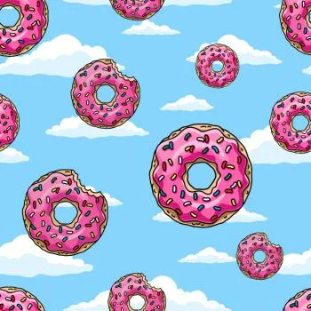 Tapeta Pączki W Chmurach - obrazek 2
