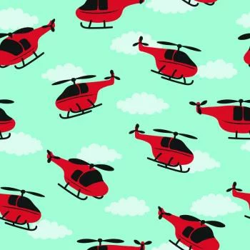 Tapeta Czerwone Helikoptery - obrazek 2