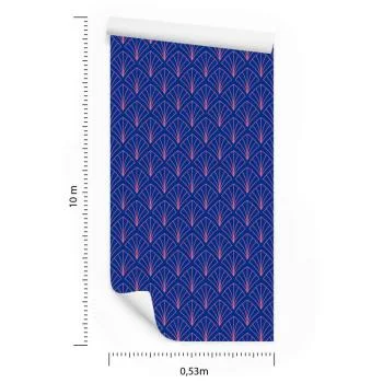 Tapeta Geometryczna W Stylu Art Deco - obrazek 3