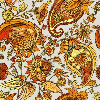 Tapeta Piękny Wzór Paisley - obrazek 2