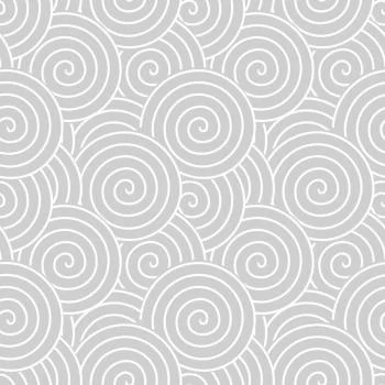 Tapeta Retro - Wirujące Szaro - Białe Spirale - obrazek 2