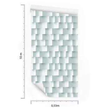 Tapeta Nowoczesny Wzór Geometryczny - Efekt 3D - obrazek 3