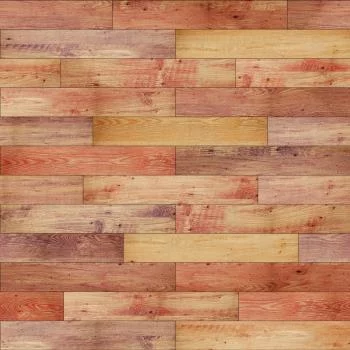 Tapeta Kolorowe Poziome Deski Drewniane - obrazek 2