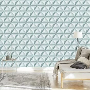 Tapeta Modernistyczne Piramidy - Efekt 3D