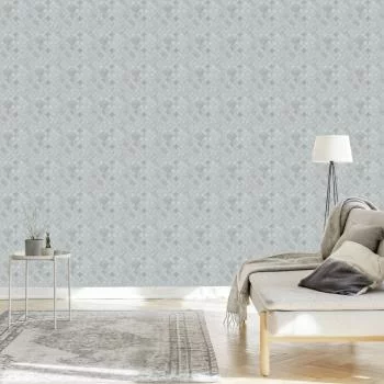 Tapeta Modernistyczny Beton W Formie Mozaiki