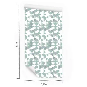 Tapeta Geometryczna - Kolorowe - obrazek 3