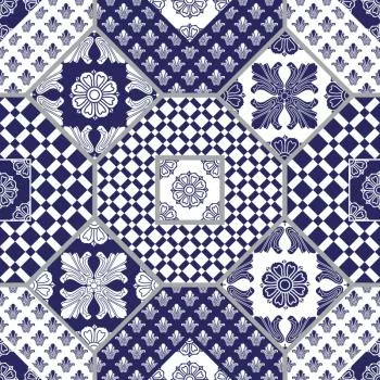 Tapeta Ornamenty - Patchwork - obrazek 2