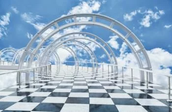 Fototapeta 3D taras widokowy - obrazek 2