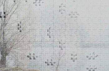 Fototapeta brakujące puzzle