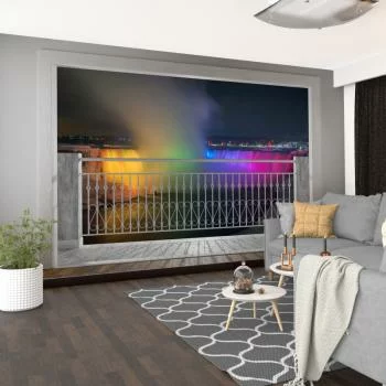 Fototapeta 3D - Niagara nocą