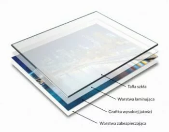 Obraz na szkle - jezioro i bambusy - obrazek 2