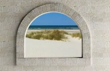 Fototapeta 3D piaszczysta plaża - obrazek 2